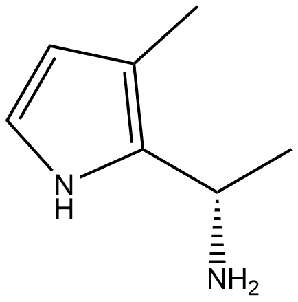 (S)-1-(3-methyl-1H-pyrrol-2-yl)ethan-1-amine Structure