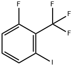 Benzene, 1-fluoro-3-iodo-2-(trifluoromethyl)- 구조식 이미지