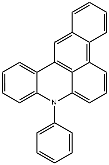 8H-Dibenzo[gh,j]phenanthridine, 8-phenyl- Structure