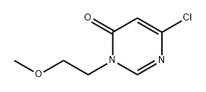 4(3H)-Pyrimidinone, 6-chloro-3-(2-methoxyethyl)- 구조식 이미지