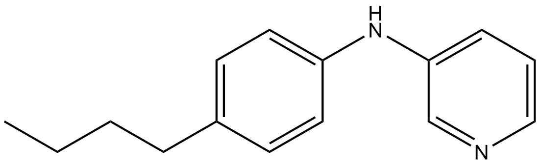 N-(4-Butylphenyl)-3-pyridinamine Structure