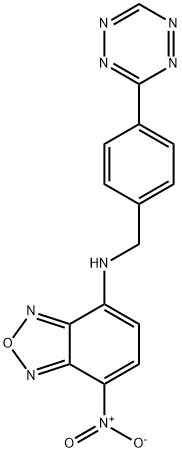 N-(4-(1,2,4,5-tetrazin-3-yl)benzyl)-7-nitrobenzo[c][1,2,5]oxadiazol-4-amine Structure