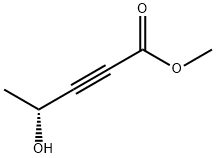 (R)-methyl?4-hydroxypent-2-ynoate Structure