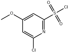 2-Pyridinesulfonyl chloride, 6-chloro-4-methoxy- Structure