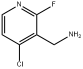 (4-Chloro-2-fluoropyridin-3-YL)methylamine 구조식 이미지