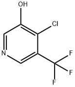 3-Pyridinol, 4-chloro-5-(trifluoromethyl)- 구조식 이미지