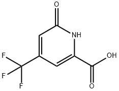 6-oxo-4-(trifluoromethyl)-1H-pyridine-2-carboxylic acid Structure