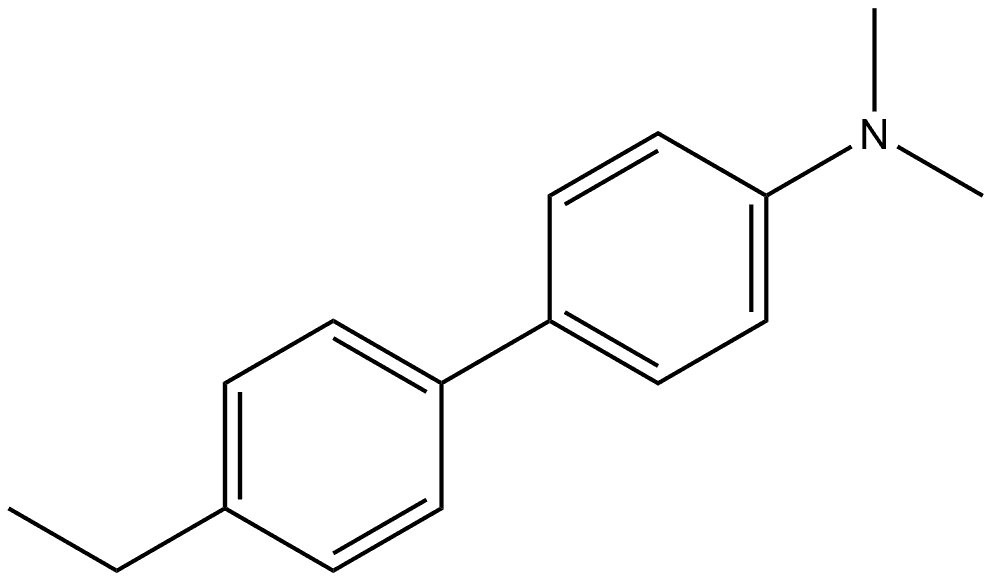 4'-Ethyl-N,N-dimethyl[1,1'-biphenyl]-4-amine Structure