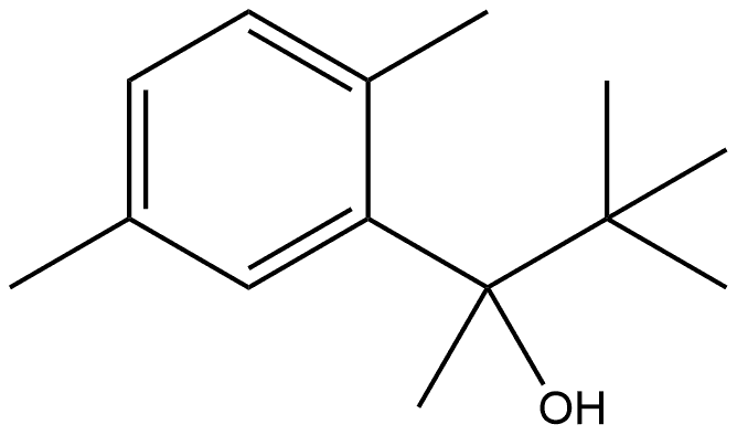 α-(1,1-Dimethylethyl)-α,2,5-trimethylbenzenemethanol Structure