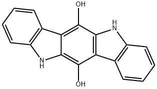 Indolo[3,2-b]carbazole-6,12-diol, 5,11-dihydro- Structure