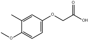 2-(4-Methoxy-3-methylphenoxy)acetic acid Structure