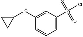 3-cyclopropoxybenzene-1-sulfonyl chloride Structure