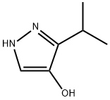 1H-Pyrazol-4-ol, 3-(1-methylethyl)- 구조식 이미지