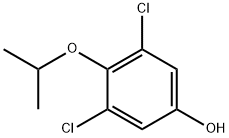 3,5-Dichloro-4-(propan-2-yloxy)phenol Structure