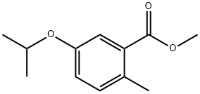 Methyl 5-isopropoxy-2-methylbenzoate Structure