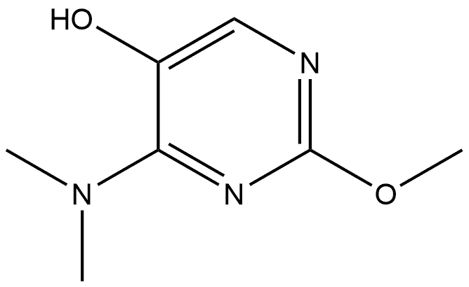 4-(Dimethylamino)-2-methoxy-5-pyrimidinol Structure