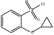 2-cyclopropoxybenzene-1-sulfonyl chloride 구조식 이미지