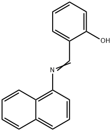 Phenol, 2-[(1-naphthalenylimino)methyl]- 구조식 이미지