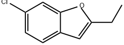 Benzofuran, 6-chloro-2-ethyl- Structure