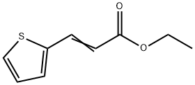 2-Propenoic acid, 3-(2-thienyl)-, ethyl ester Structure