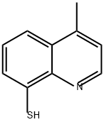 8-Quinolinethiol, 4-methyl- Structure