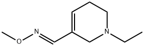 3-Pyridinecarboxaldehyde, 1-ethyl-1,2,5,6-tetrahydro-, O-methyloxime, (E)- (9CI) Structure