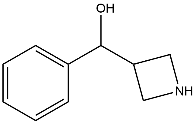 (azetidin-3-yl)(phenyl)methanol hydrochloride Structure