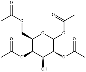 Galactopyranose, 1,2,4,6-tetraacetate, D- (8CI) Structure