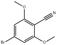 Benzonitrile, 4-bromo-2,6-dimethoxy- 구조식 이미지