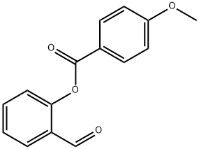 2-Formylphenyl 4-methoxybenzoate 구조식 이미지