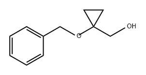 Cyclopropanemethanol, 1-(phenylmethoxy)- 구조식 이미지