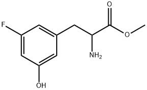 methyl 2-amino-3-(3-fluoro-5-hydroxyphenyl)propanoate Structure