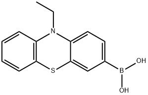 Boronic acid, B-(10-ethyl-10H-phenothiazin-3-yl)- Structure