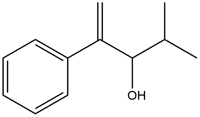 Benzeneethanol, β-methylene-α-(1-methylethyl)- 구조식 이미지