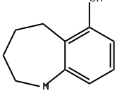 1H-1-Benzazepin-6-ol, 2,3,4,5-tetrahydro- 구조식 이미지