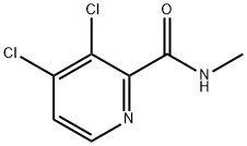 2-Pyridinecarboxamide, 3,4-dichloro-N-methyl- Structure