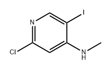 4-Pyridinamine, 2-chloro-5-iodo-N-methyl- Structure