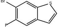 Benzo[b]thiophene, 6-bromo-5-fluoro- Structure