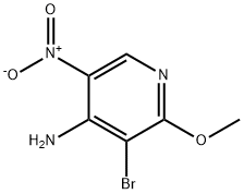 3-bromo-2-methoxy-5-nitro-pyridin-4-amine Structure