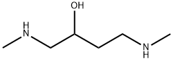 2-Butanol, 1,4-bis(methylamino)- Structure