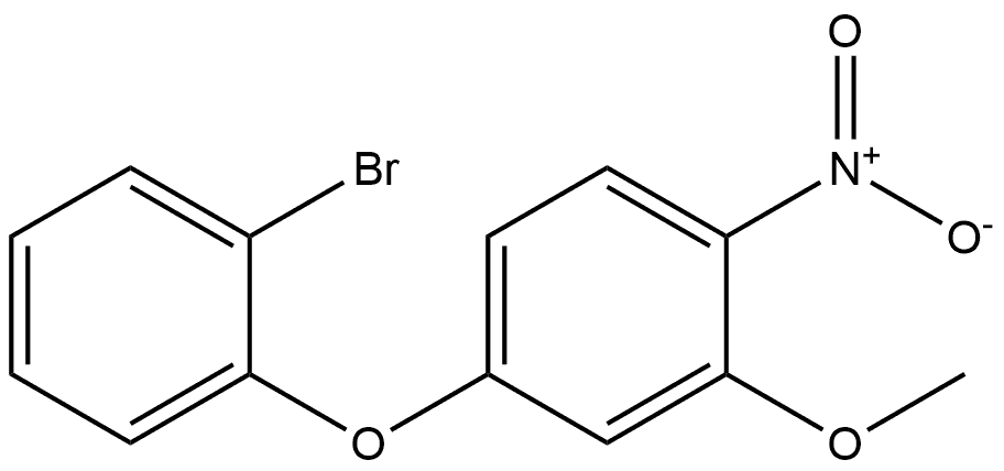 4-(2-bromophenoxy)-2-methoxy-1-nitrobenzene Structure