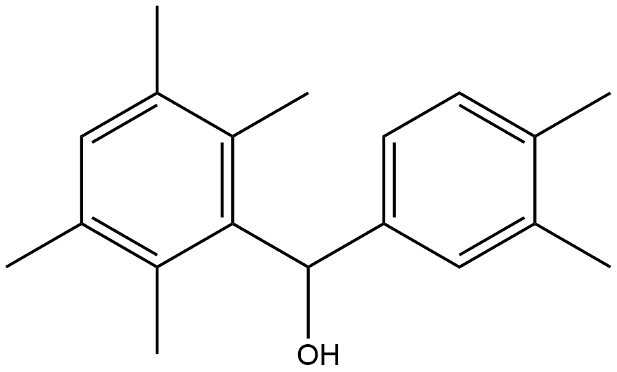 α-(3,4-Dimethylphenyl)-2,3,5,6-tetramethylbenzenemethanol Structure