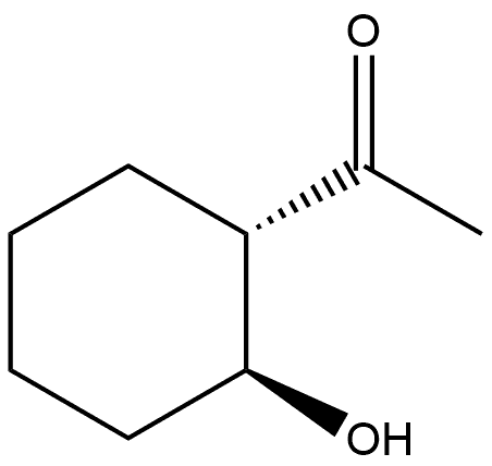 1-[(1S,2S)-2-Hydroxycyclohexyl]ethanone Structure