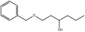 3-Hexanol, 1-(phenylmethoxy)- Structure