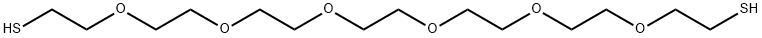 3,6,9,12,15,18-Hexaoxaeicosane-1,20-dithiol Structure