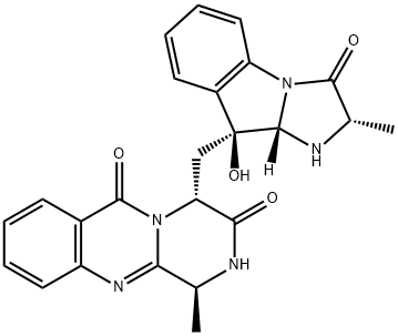 fumiquinazoline A Structure