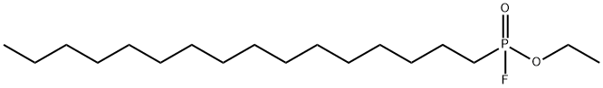 Ethyl P-hexadecylphosphonofluoridate Structure