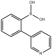 Boronic acid, B-[2-(3-pyridinyl)phenyl]- Structure