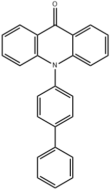 9(10H)-Acridinone, 10-[1,1'-biphenyl]-4-yl- Structure