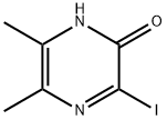 2(1H)-Pyrazinone, 3-iodo-5,6-dimethyl- Structure